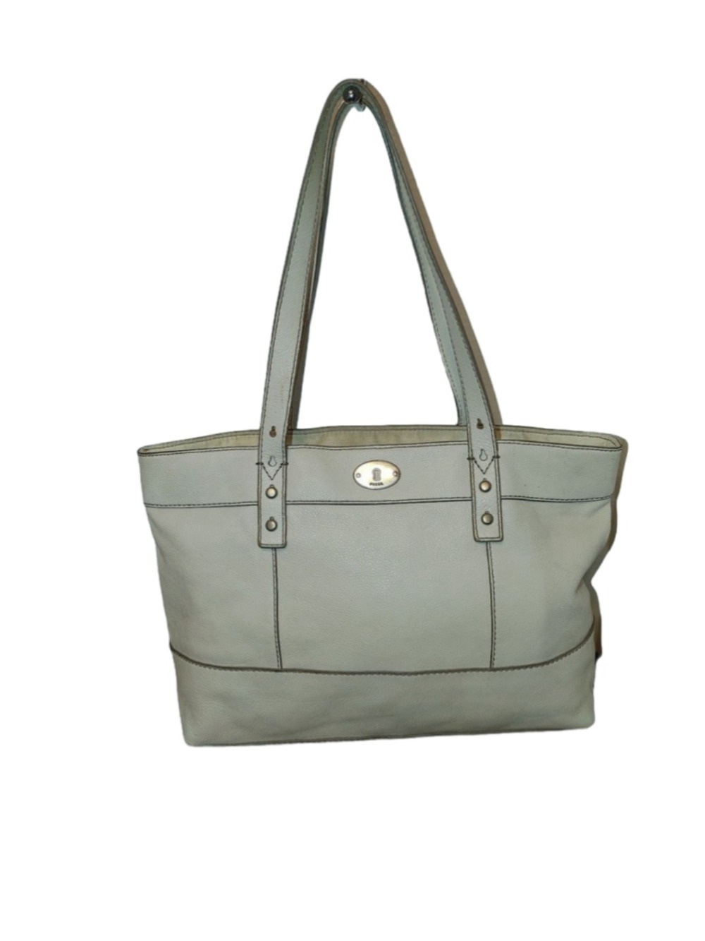 Fossil Leather Tote